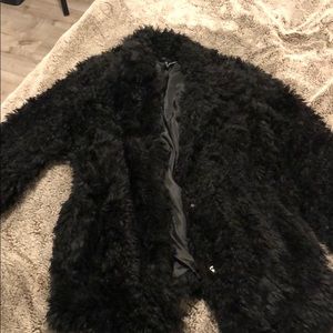 Black Fur Coat